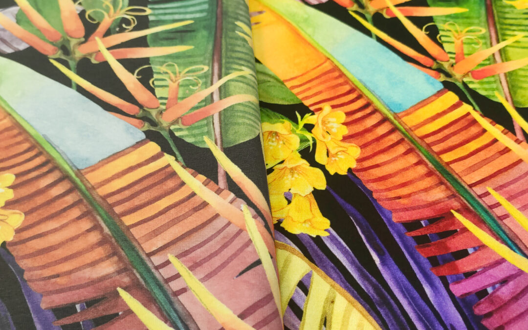 Druk reaktywny vs. pigmentowy – co warto wiedzieć przy wyborze techniki druku na tkaninach?